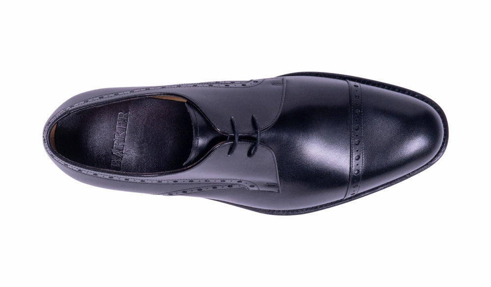 Mens Wye - Black Calf | Barker Shoes
