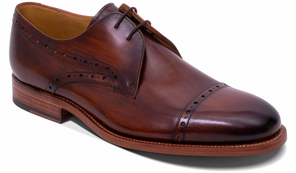 Mens Wye - Hand Brushed Brown | Barker Shoes