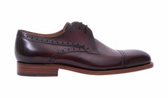 Mens Wye - Hand Brushed Burgundy | Barker Shoes