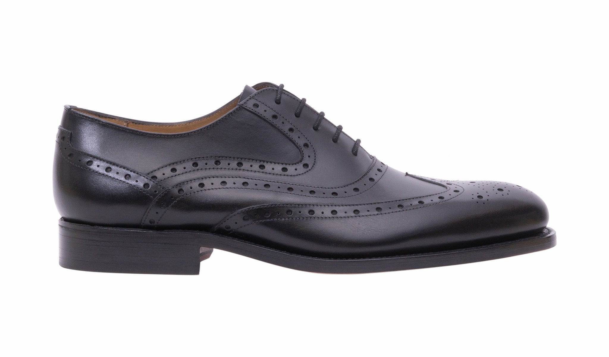 Mens Liffey - Black Calf | Barker Shoes