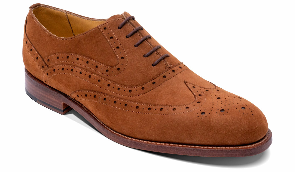 Mens Liffey - Tan Nubuck | Barker Shoes