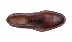 Mens Liffey - Hand Brushed Brown | Barker Shoes