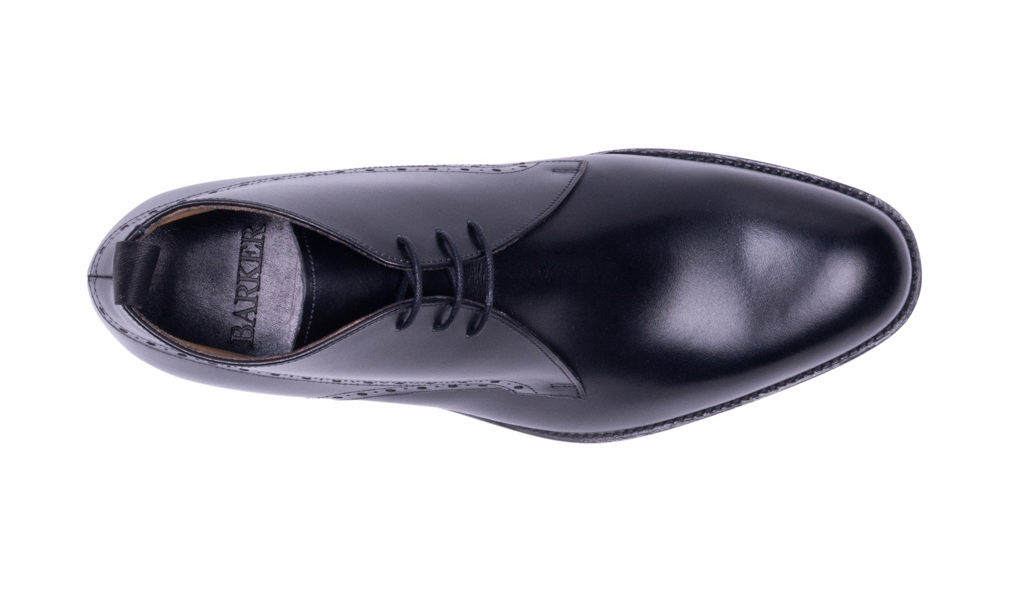 Mens Tyne - Black Calf | Barker Shoes