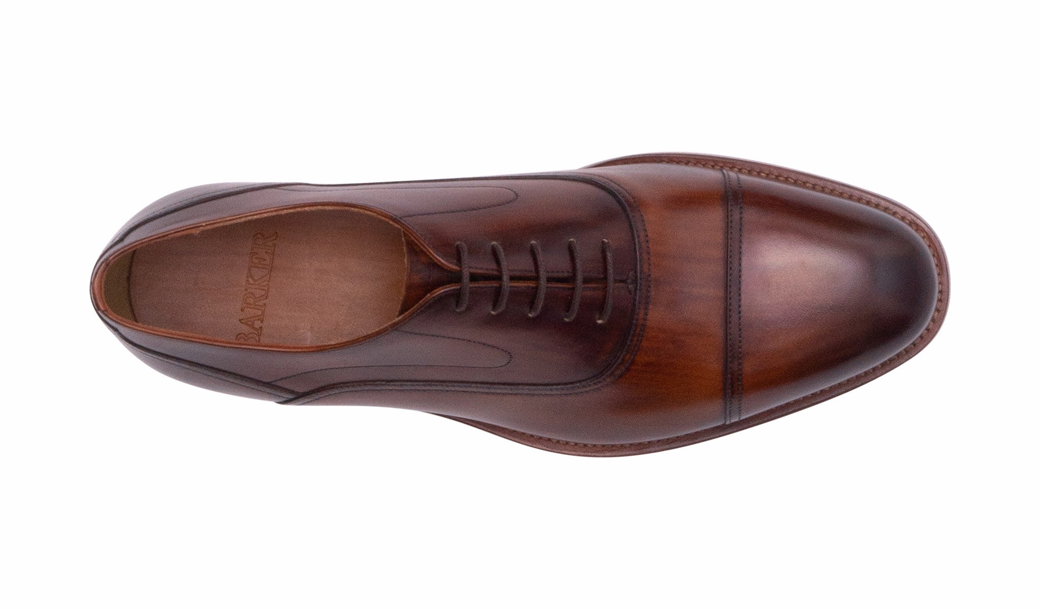 Mens Cherwell-Hand Brushed Brown | Barker Shoes