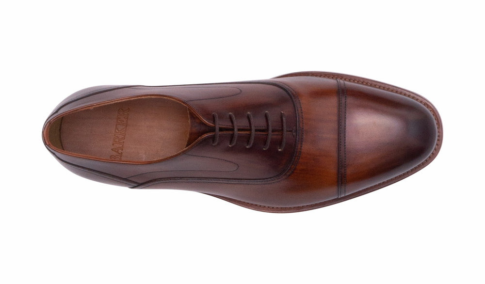 Mens Cherwell-Hand Brushed Brown | Barker Shoes