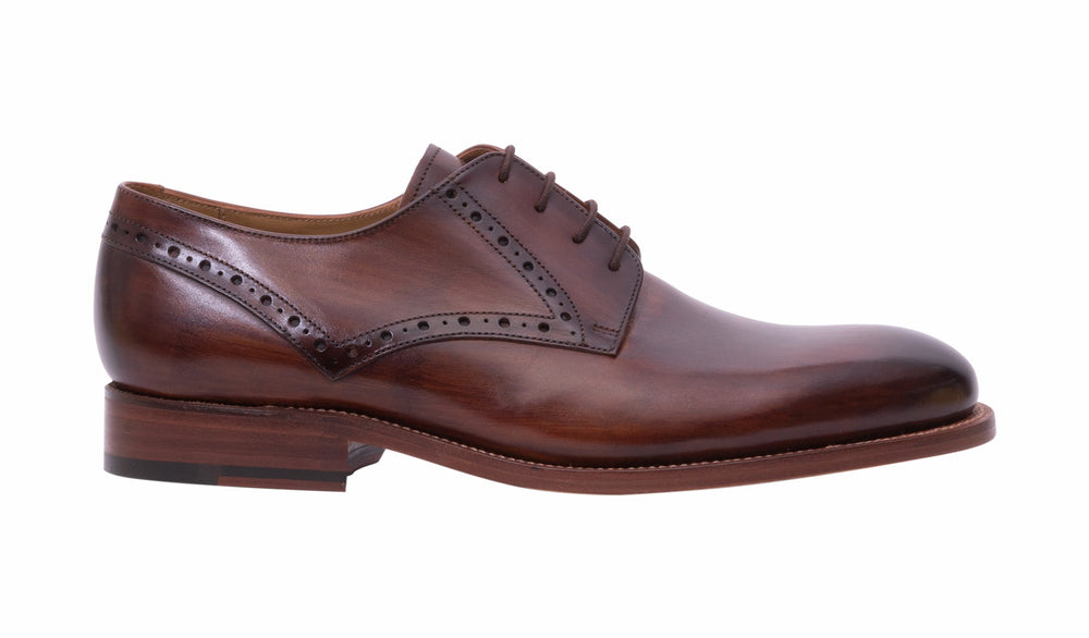 Mens Trent - Hand Brushed Brown | Barker Shoes
