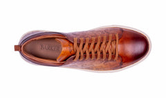 Mens Paisely - Cedar Hand Painted | Barker Shoes