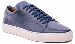 Mens Paisely - Navy Hand Painted | Barker Shoes
