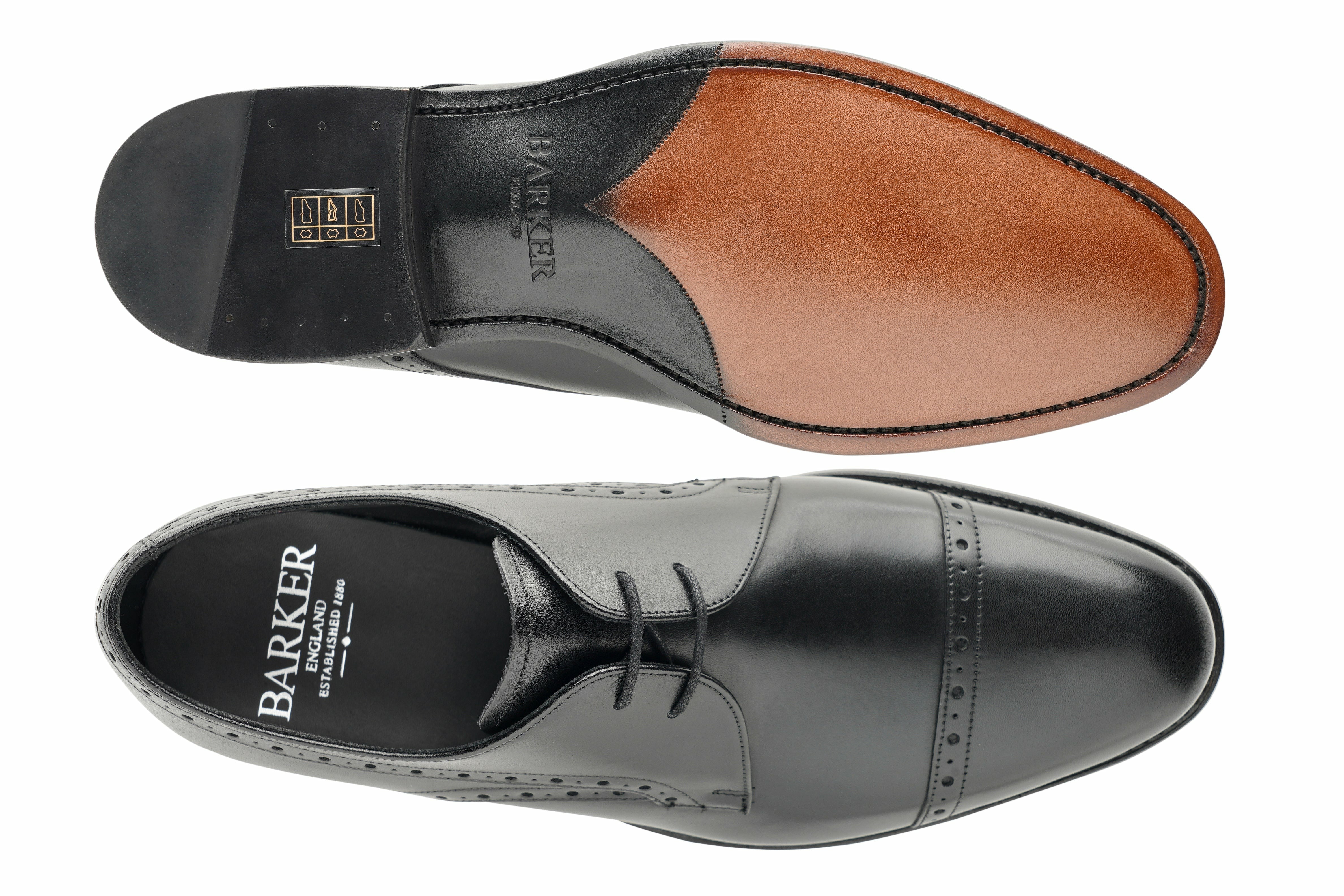Mens Ealing - Black Calf | Barker Shoes