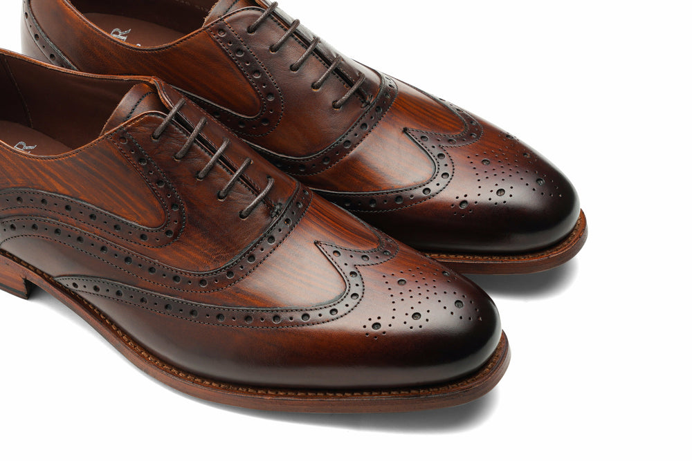 Mens Chiswick - Hand Brushed Brown | Barker Shoes