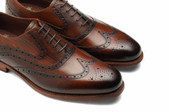 Mens Chiswick - Hand Brushed Brown | Barker Shoes