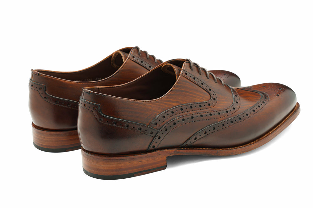 Mens Chiswick - Hand Brushed Brown | Barker Shoes