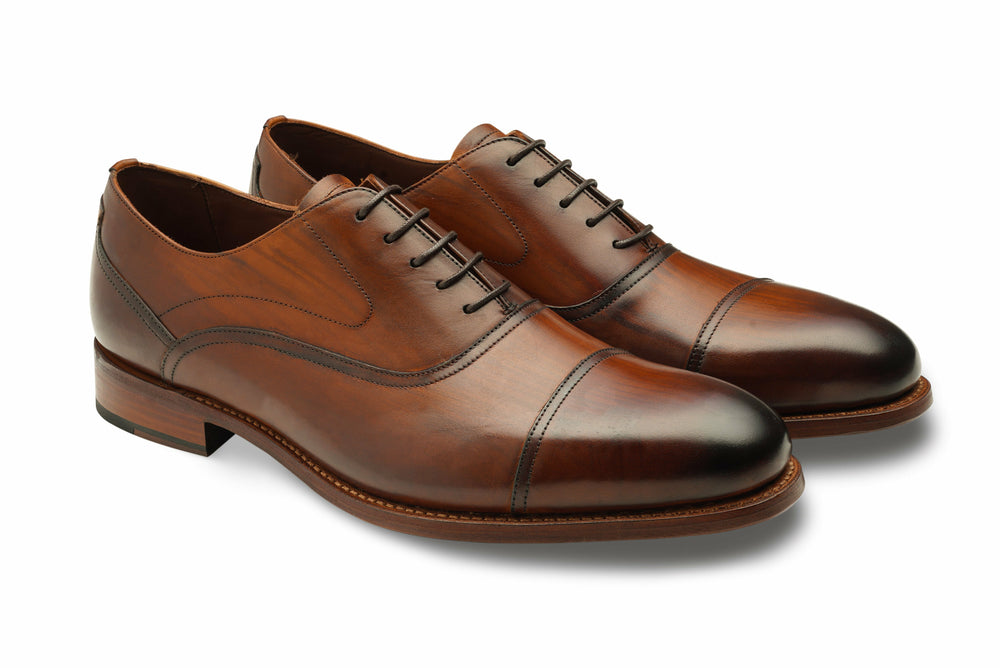 Mens Chingford - Hand Brushed Brown | Barker Shoes