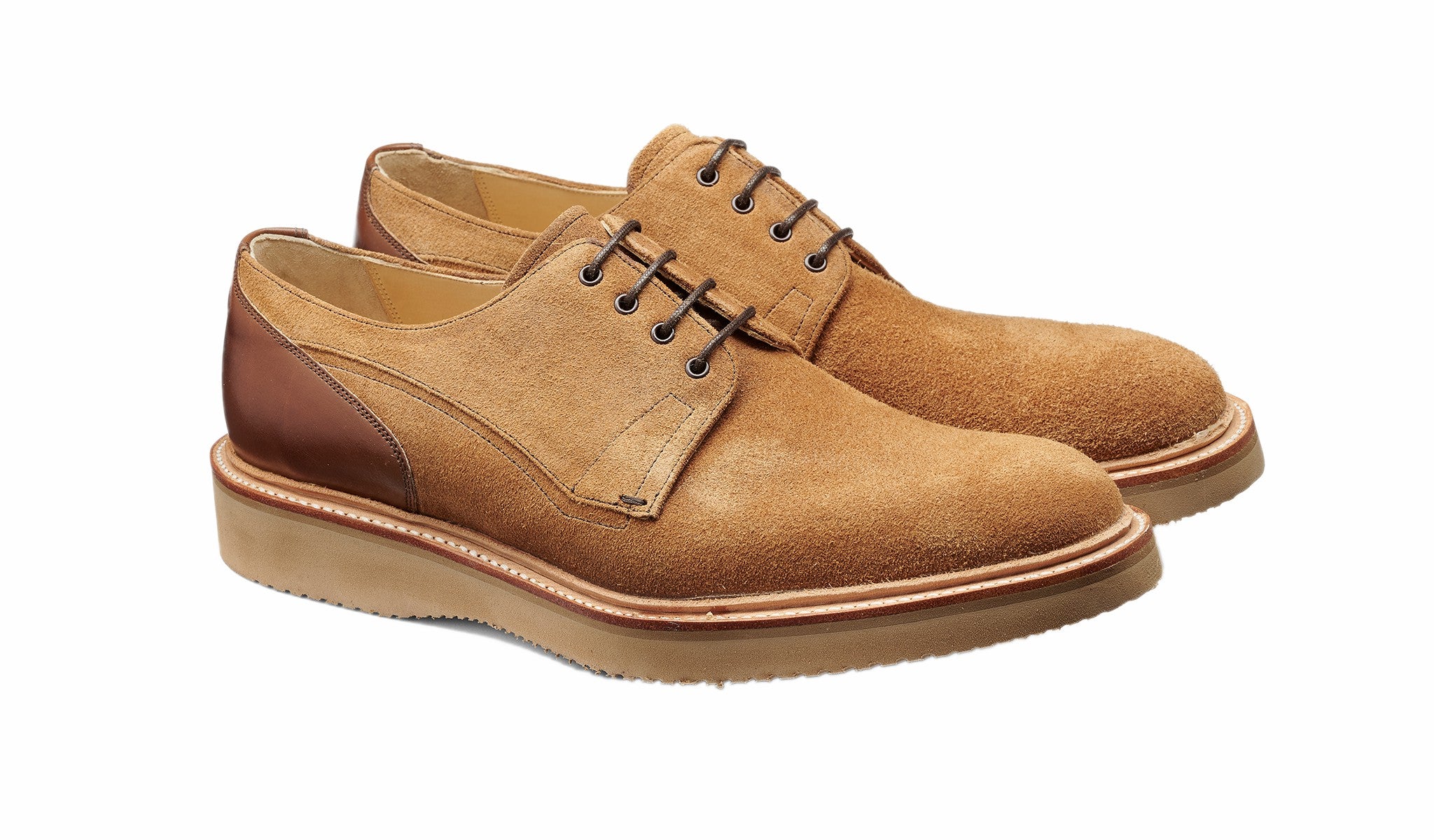 Mens Stratton - Coffee Suede Calf | Barker Shoes