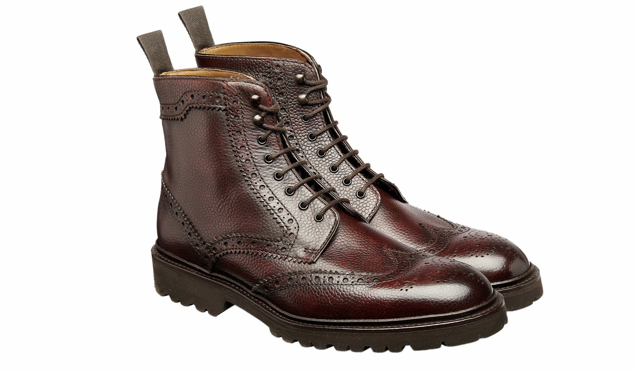 Mens Bodmin - Brandy Grain | Barker Shoes