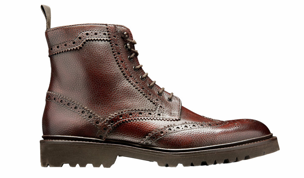 Mens Bodmin - Brandy Grain | Barker Shoes