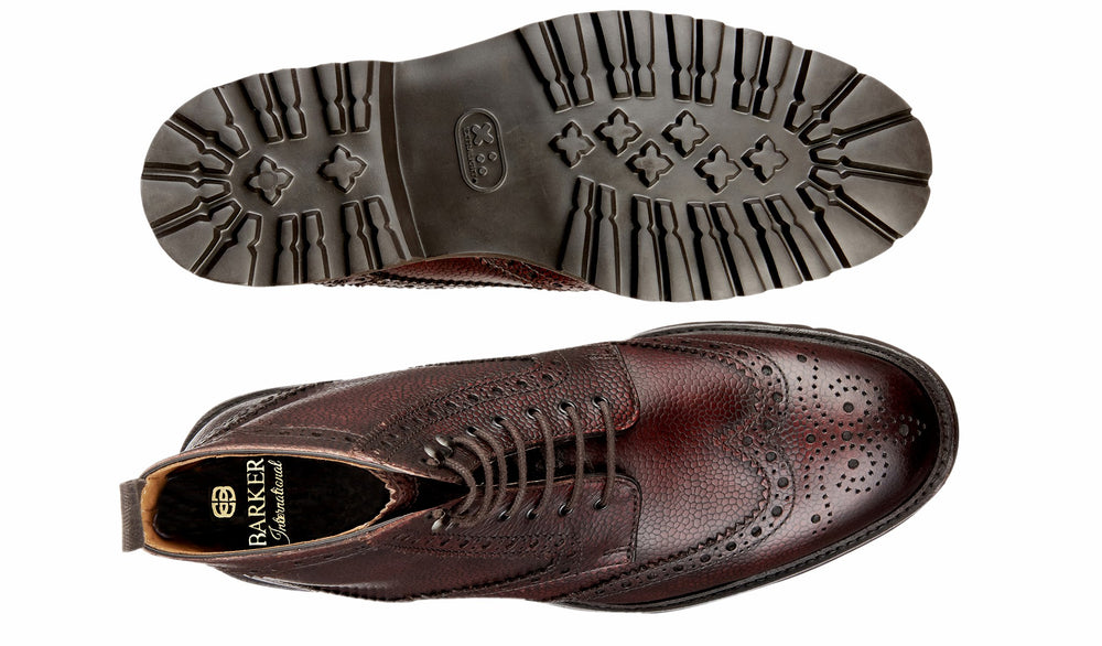 Mens Bodmin - Brandy Grain | Barker Shoes