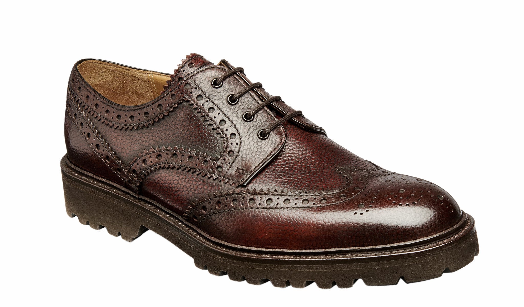 Mens Exmoor - Brandy Grain | Barker Shoes