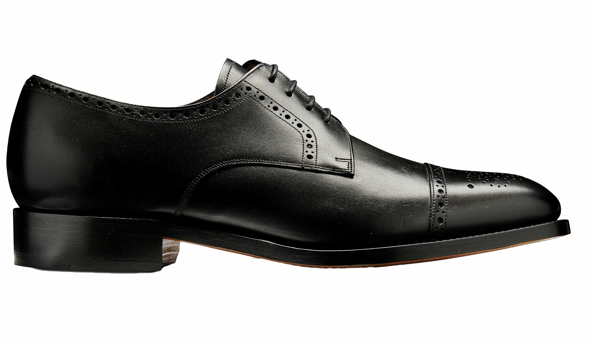Mens Mowbray - Black Calf | Barker Shoes
