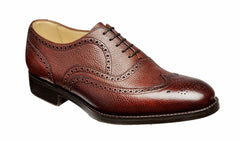 Mens Malton 2 - Cherry Grain | Barker Shoes