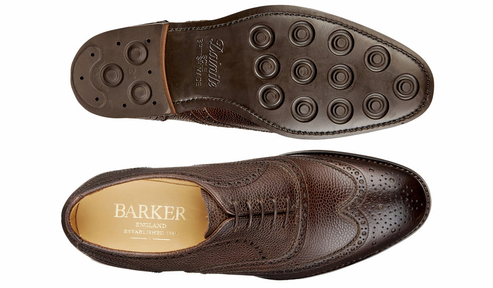 Mens Malton 2 - Choc Grain | Barker Shoes