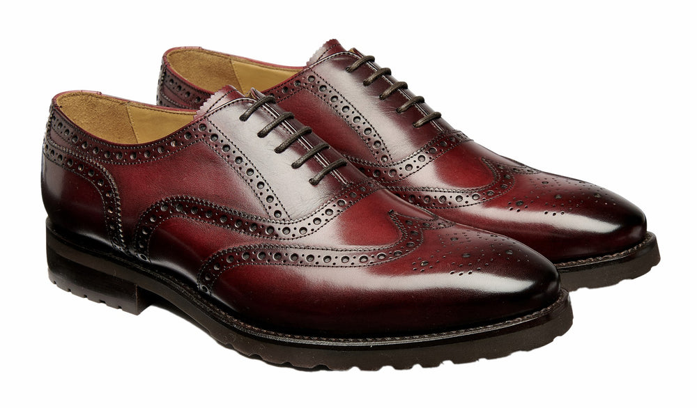 Mens Marston - Burgundy Calf | Barker Shoes