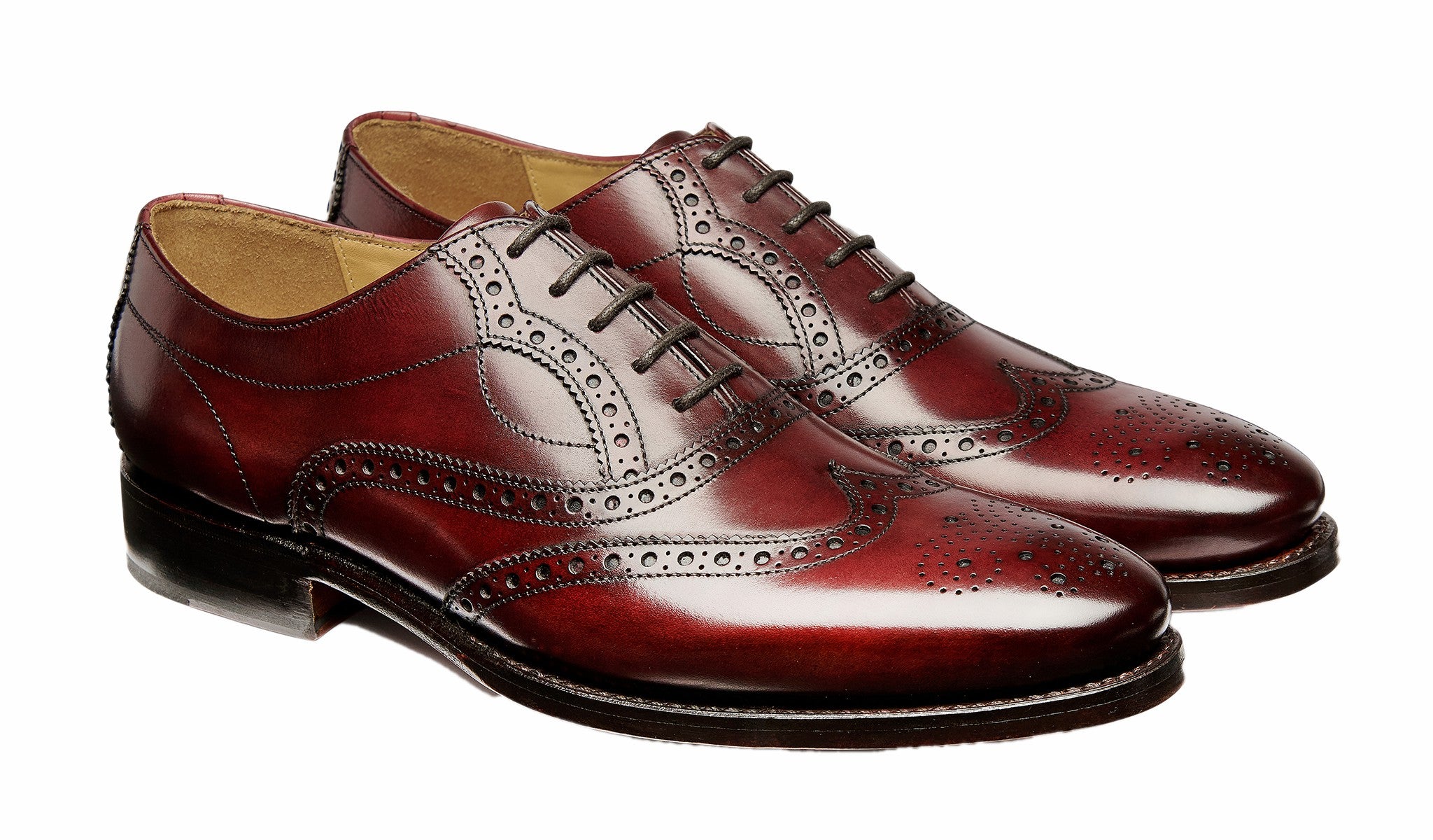 Mens Marchwell - Burgundy Calf | Barker Shoes