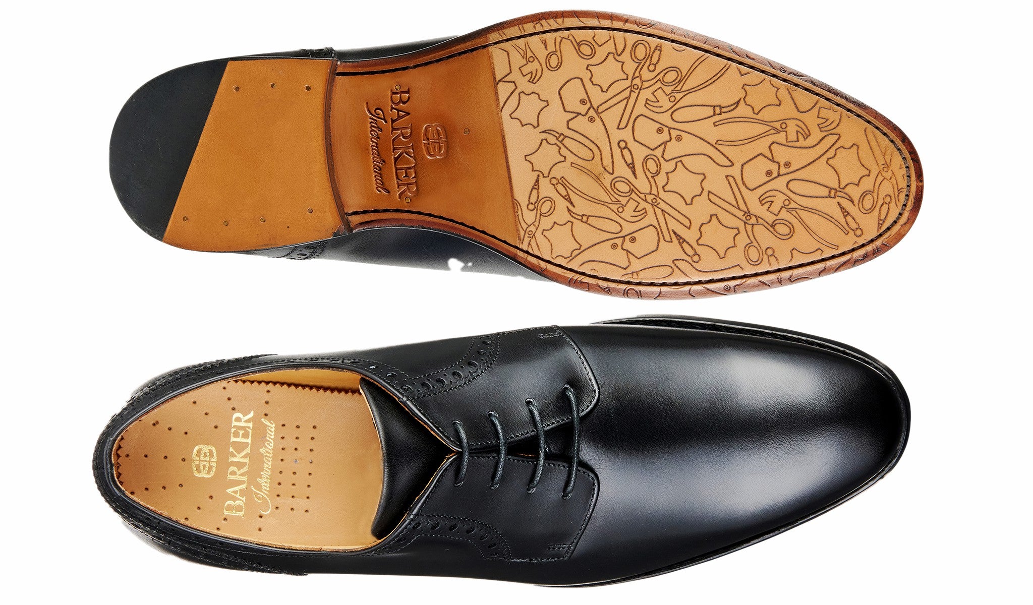 Mens Morriston - Black Calf | Barker Shoes