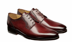 Mens Morriston - Burgundy Calf | Barker Shoes