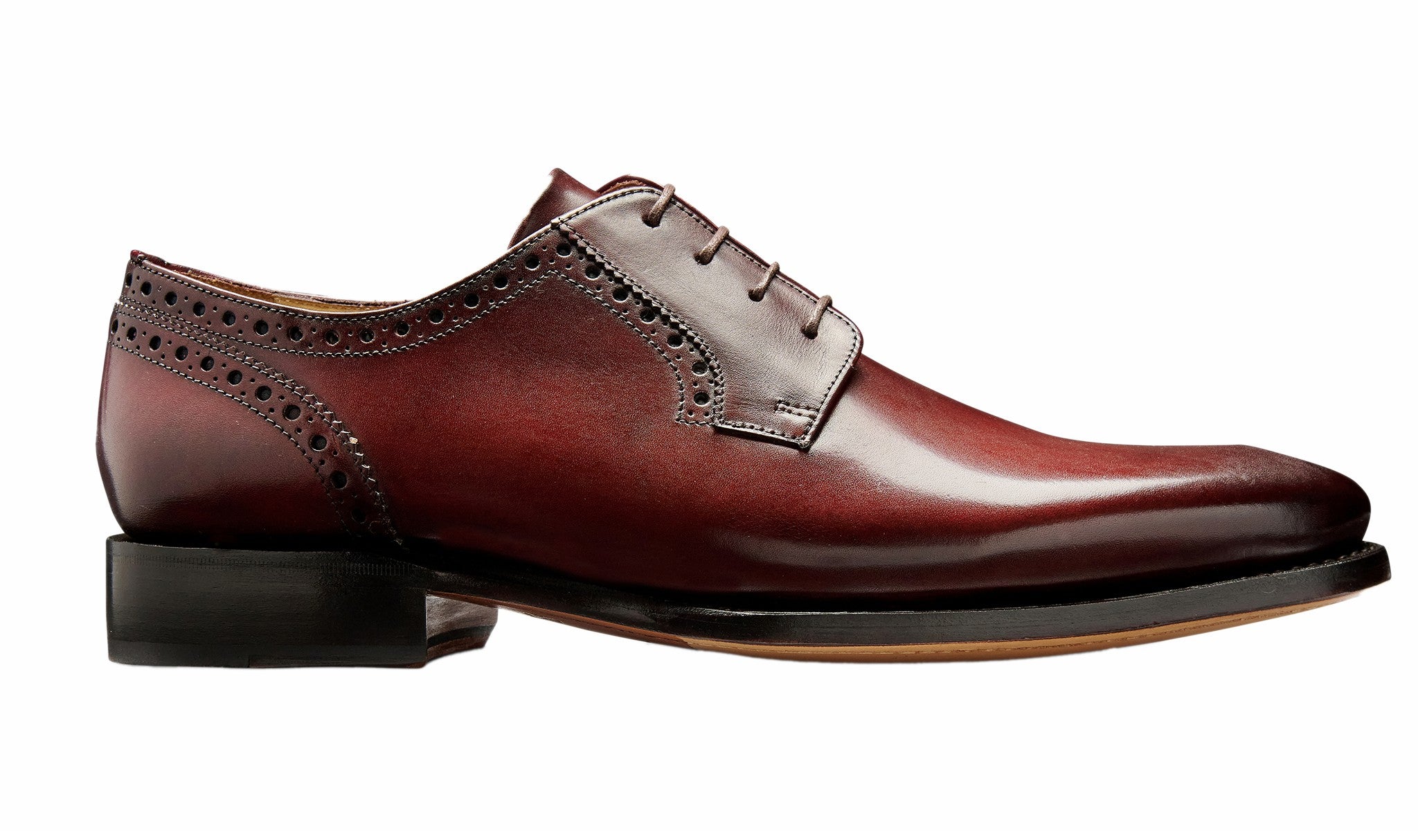 Mens Morriston - Burgundy Calf | Barker Shoes