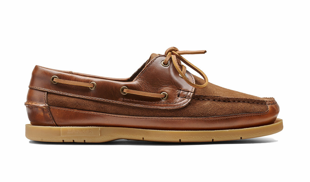 Mens Dexter - Tan Leather Tan Suede | Barker Shoes