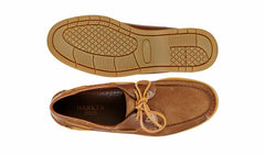 Mens Dexter - Tan Leather Tan Suede | Barker Shoes