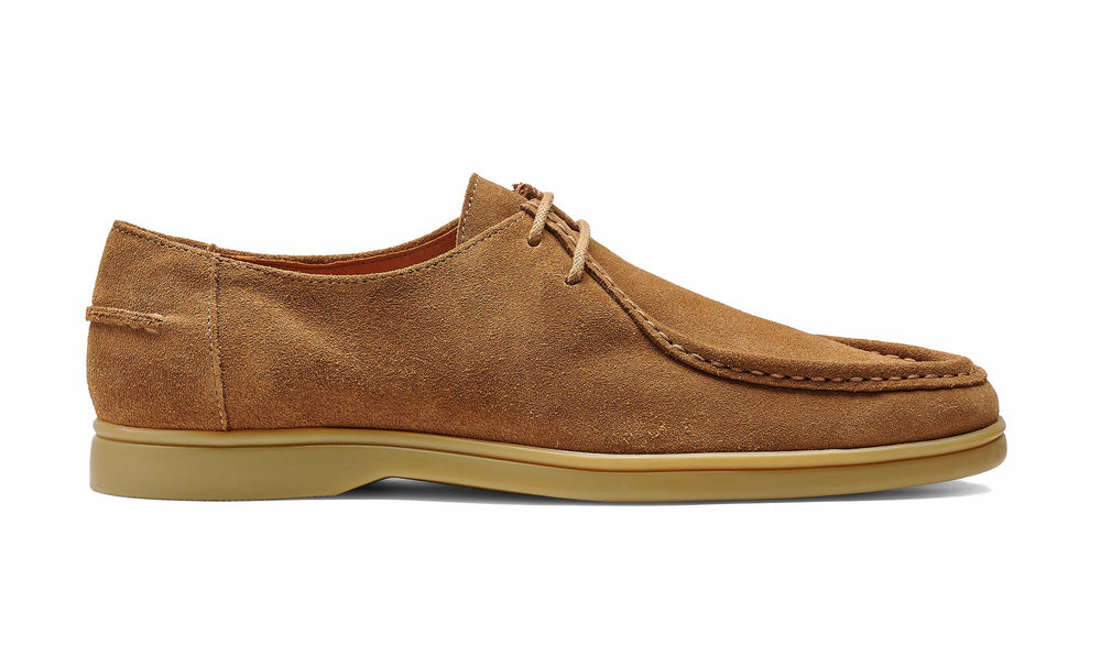 Mens Vigo - Tan Suede Caramel Sole | Barker Shoes