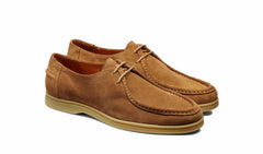 Mens Vigo - Tan Suede Caramel Sole | Barker Shoes