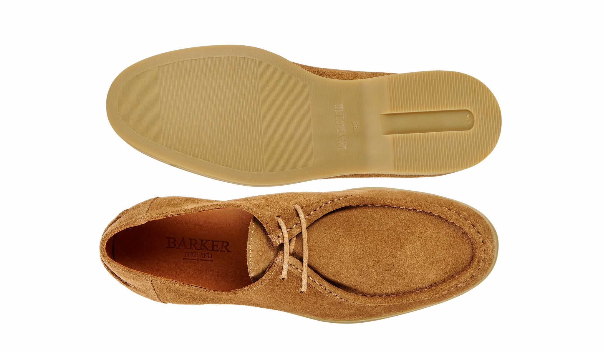 Mens Vigo - Tan Suede Caramel Sole | Barker Shoes
