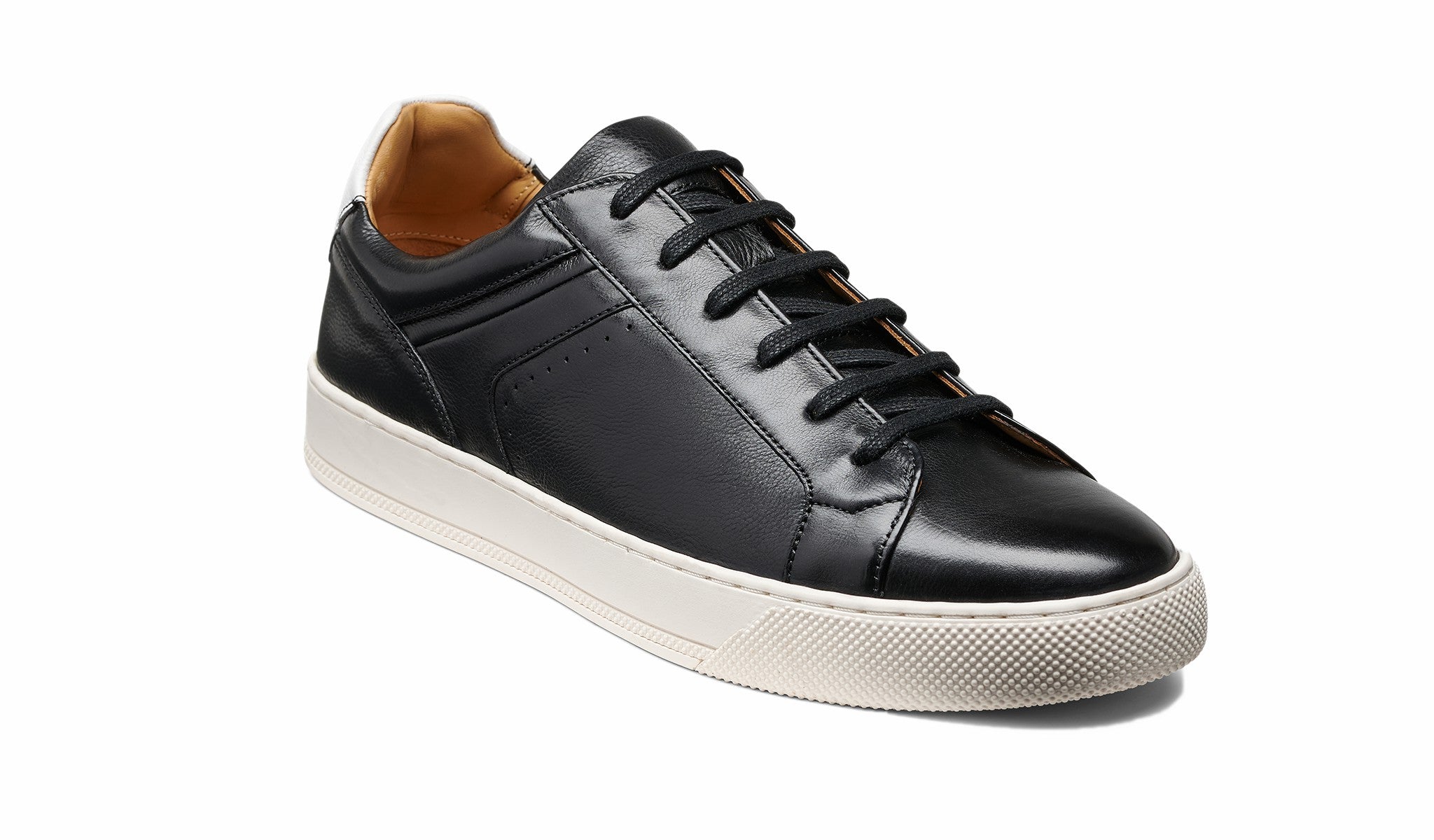Mens Skylar - Black White | Barker Shoes