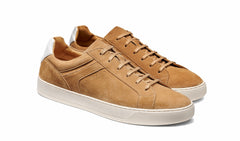 Mens Skylar - Copper Suede White Tab | Barker Shoes