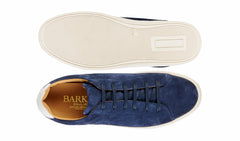 Mens Skylar - Navy Suede White | Barker Shoes
