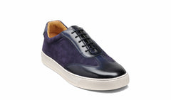 Mens Stig - Navy Suede Calf | Barker Shoes