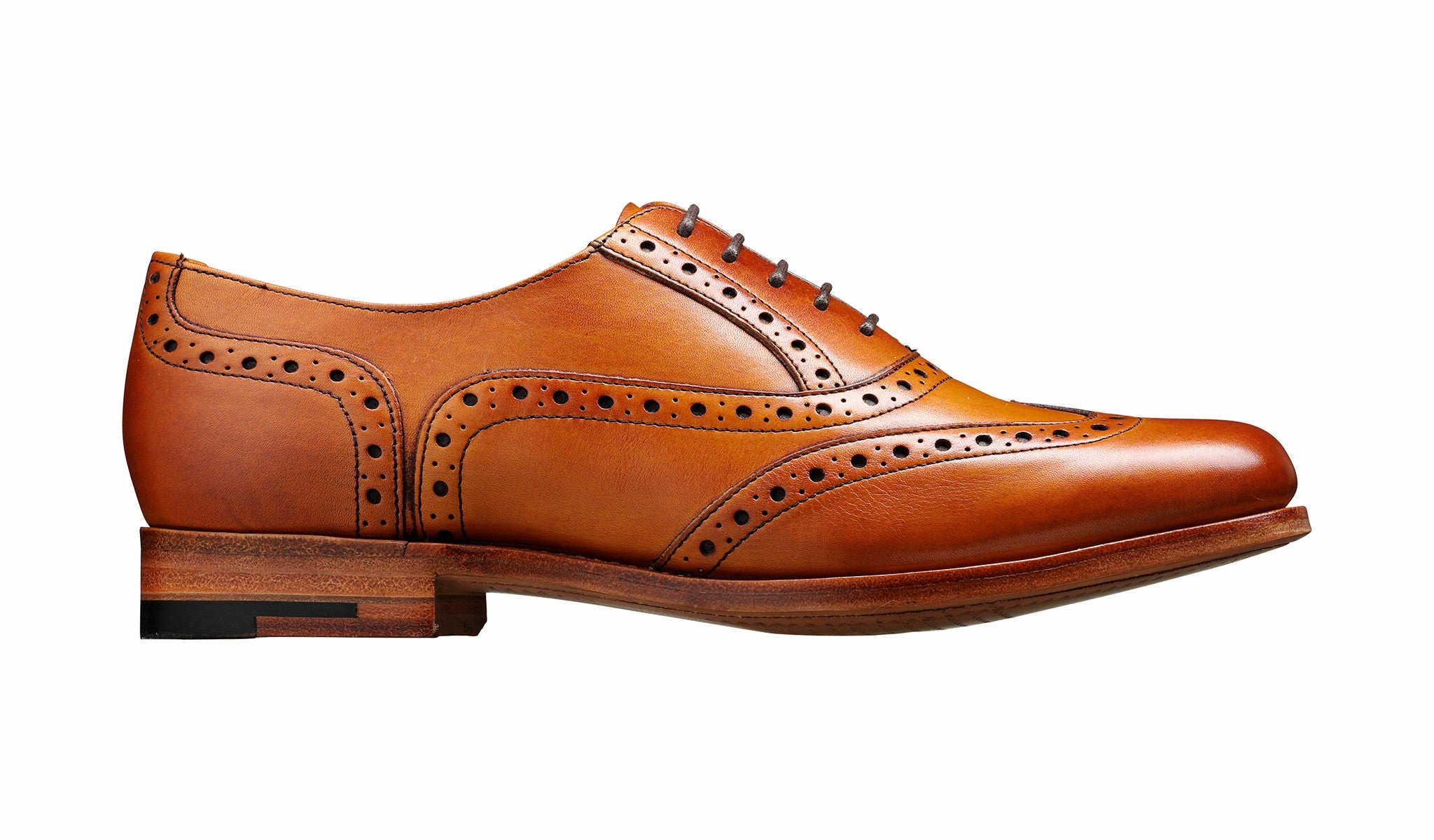 Womens Freya - Cedar Calf Brogue Shoe | Barker Shoes