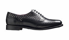Womens Freya - Black Calf / Studs Womens Brogues | Barker Shoes