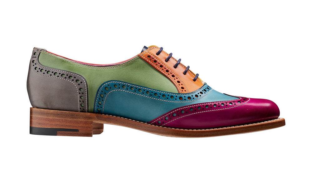 Womens Fearne - Multi Coloured Women Brogue Shoe | Barker Shoes