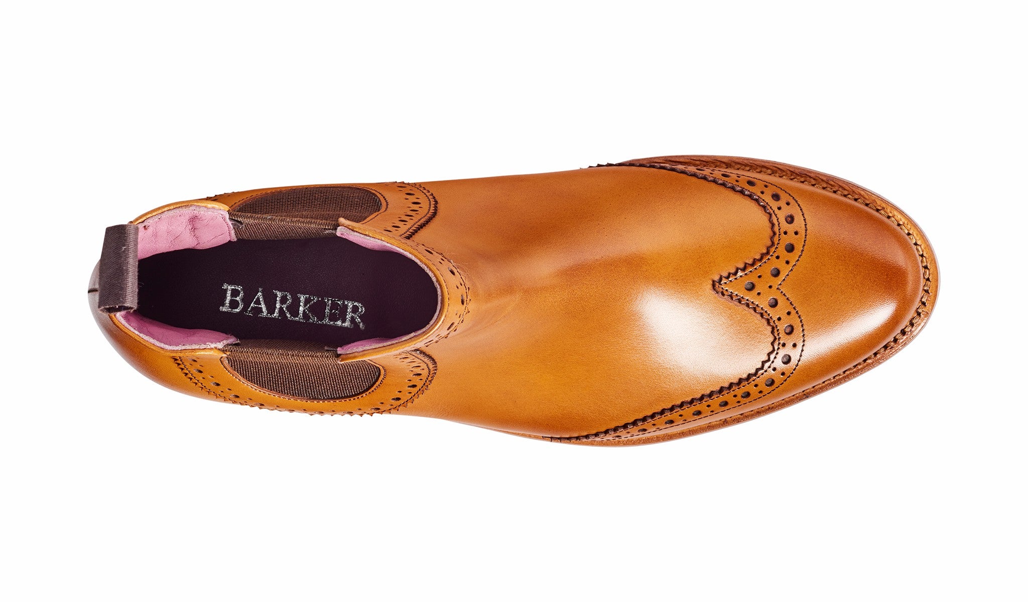 Womens Sabrina - Cedar Calf Chelsea Boot | Barker Shoes