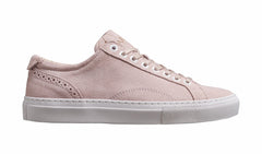 Womens Isla - Pink Suede Womens Rubber Sole Sneaker Shoe | Barker Shoes
