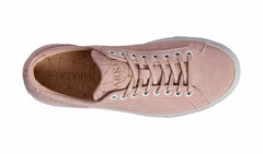 Womens Isla - Pink Suede Womens Rubber Sole Sneaker Shoe | Barker Shoes