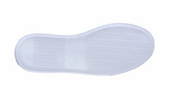 Womens Isla - White Calf / Studs Womens Rubber Cup Sneaker Shoe | Barker Shoes