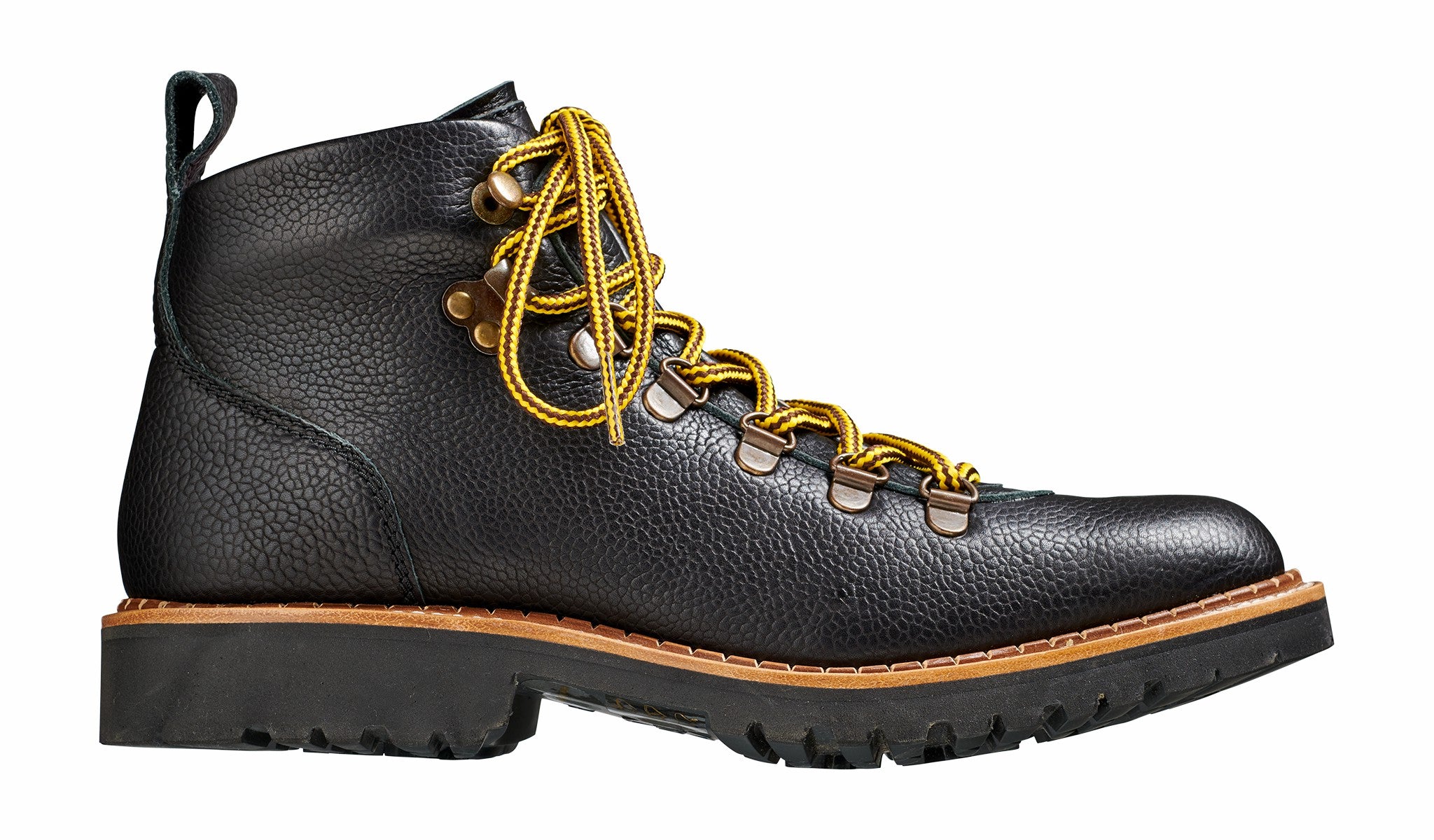 Womens Julie - Black Grain Hiking Boot | Barker Shoes