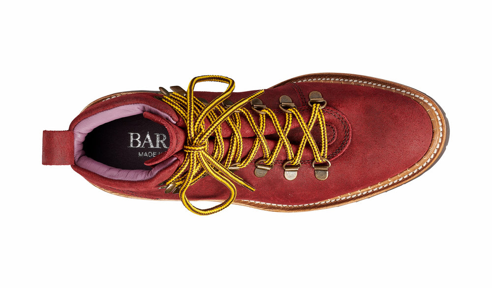 Womens Julie - Plum Waxy Hiker Boot Womens | Barker Shoes