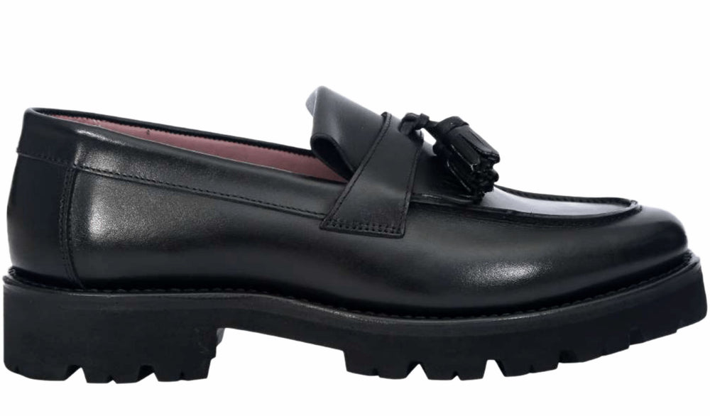Womens Tia - Black Calf | Barker Shoes