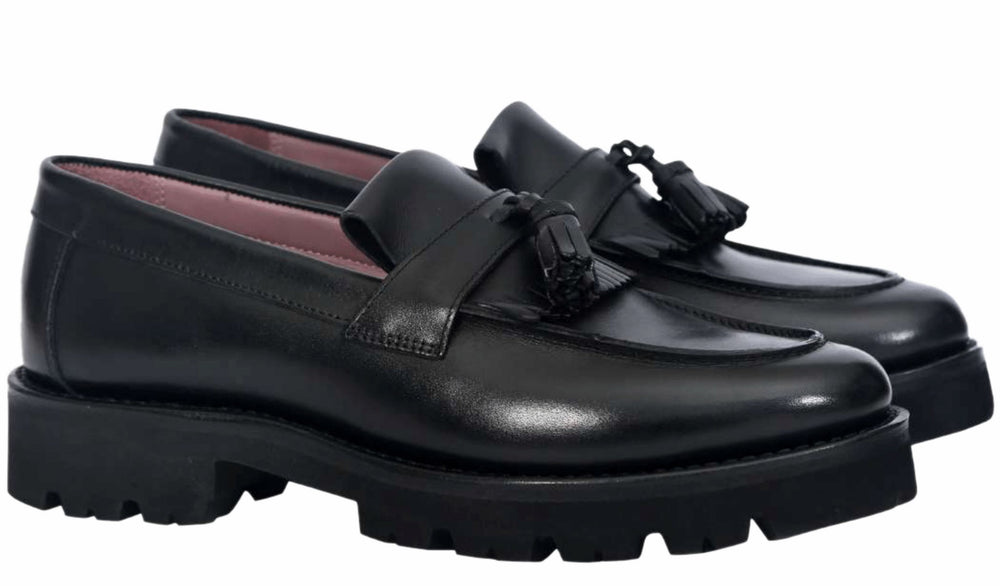 Womens Tia - Black Calf | Barker Shoes